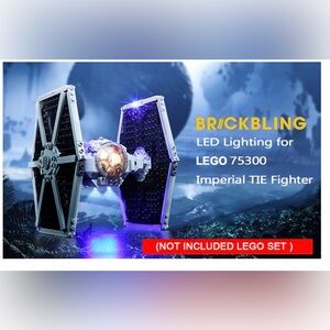 Briksmax LEGO TIE Fighter 75300 Lighting Kit
